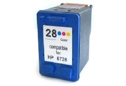 Hp N.28 C8728AE Colori Cartuccia Compatibile per PSC 1315v e Deskjet 3420, 3425,
