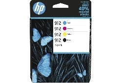 Multipack HP 912 Originale 4 colori B-C-M-Y