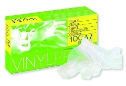 Guanti in Vinile. Confezione da 100 Pz.