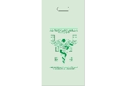 Art. Biego 27V Shoppers F.to 17x34 Biodegradabile e compostabili Green - Manico a Fagiolo , ct 5 kg.