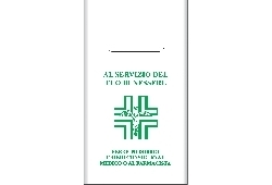 Art. BIEGO038X Shoppers F.to 50x70 biodegradabile e compostabile , Manico a canottiera, ct 5 kg.