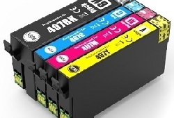 Epson T407XL Giallo Cartuccia Compatibile per Epson WF-4745 Series