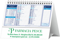 Calendario da tavolo spiralato 16 x 14,5