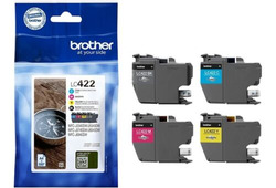 Brother LC422 XL Valupack 4 pz Originale