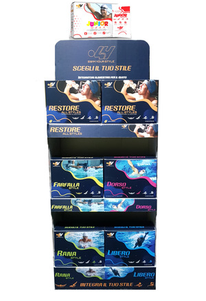 Espositore da banco Swim Your Style (6 ref- 48pz)