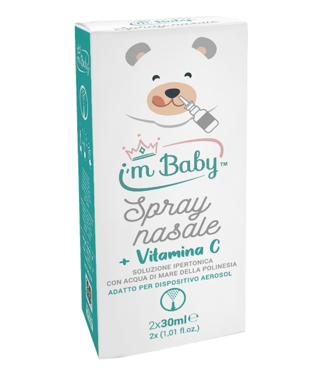 Spray nasale IPERTONICO ed ISOTONICO 30ml x 2