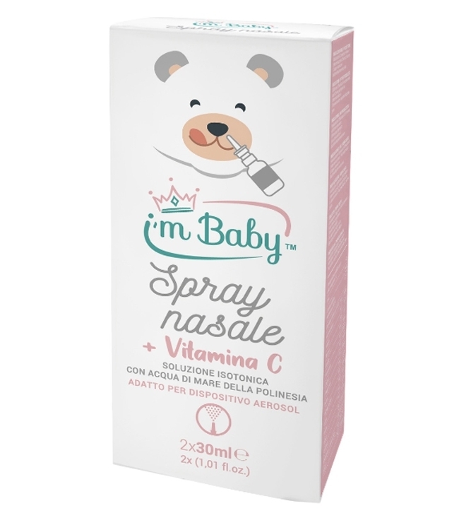 Spray nasale IPERTONICO ed ISOTONICO 30ml x 2