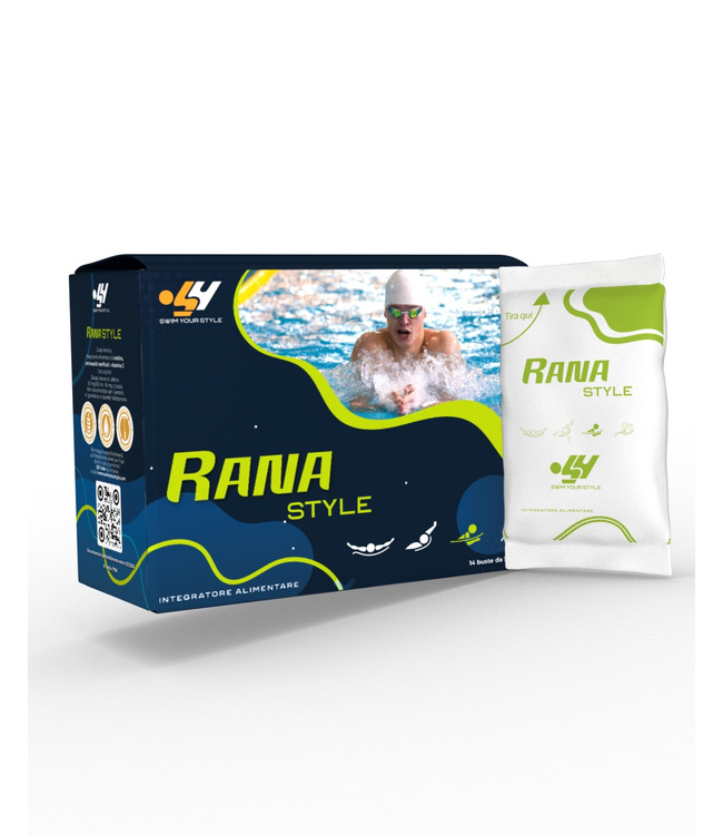 Integratore per lo sport Swim your style Rana Style 14 bust