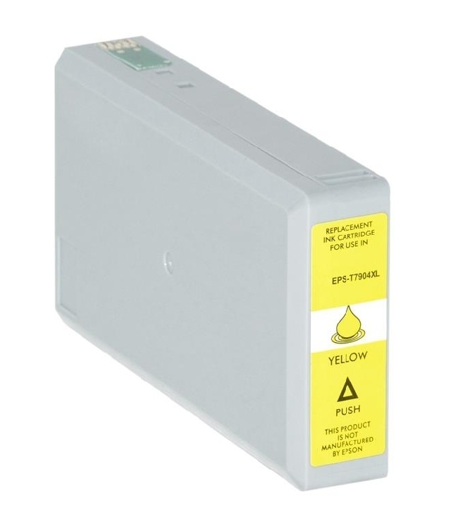 Epson T7904 Giallo Cartuccia Compatibile per WF-4630, WF-4640, WF-5110, WF-5190,