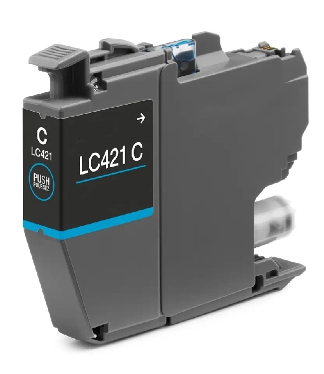 Brother LC421XL Ciano Cartuccia Compatibile per DCP-J1050DW,J1140DW,MFC-J1010DW