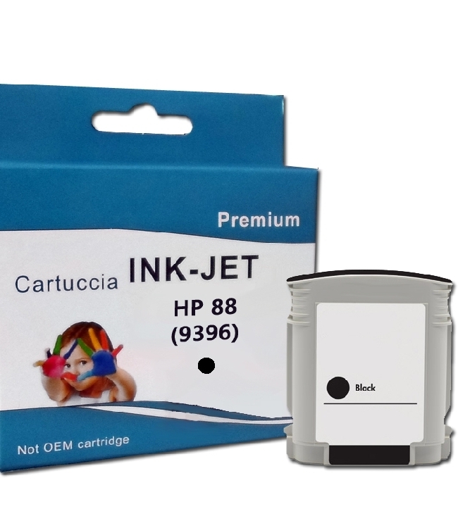 Hp no. 88 (9396) Nero Cartuccia Compatibile