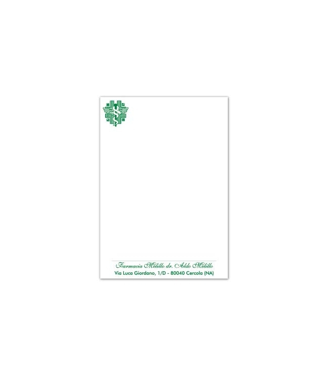 Art. FS2026, Fogli A4 intestati, conf. 1000 pz.