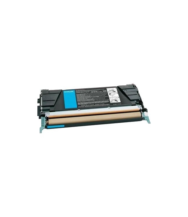 Lexmark C734 Ciano Toner Compatibile per C746, X746, C748, X748